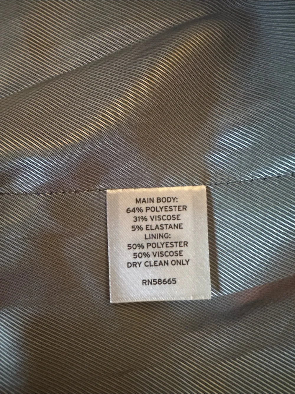 Nordstrom Silver-Gray Elegant Trench Coat - Picture 6 of 6